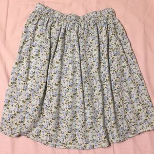 Abercrombie & Fitch floral skirt